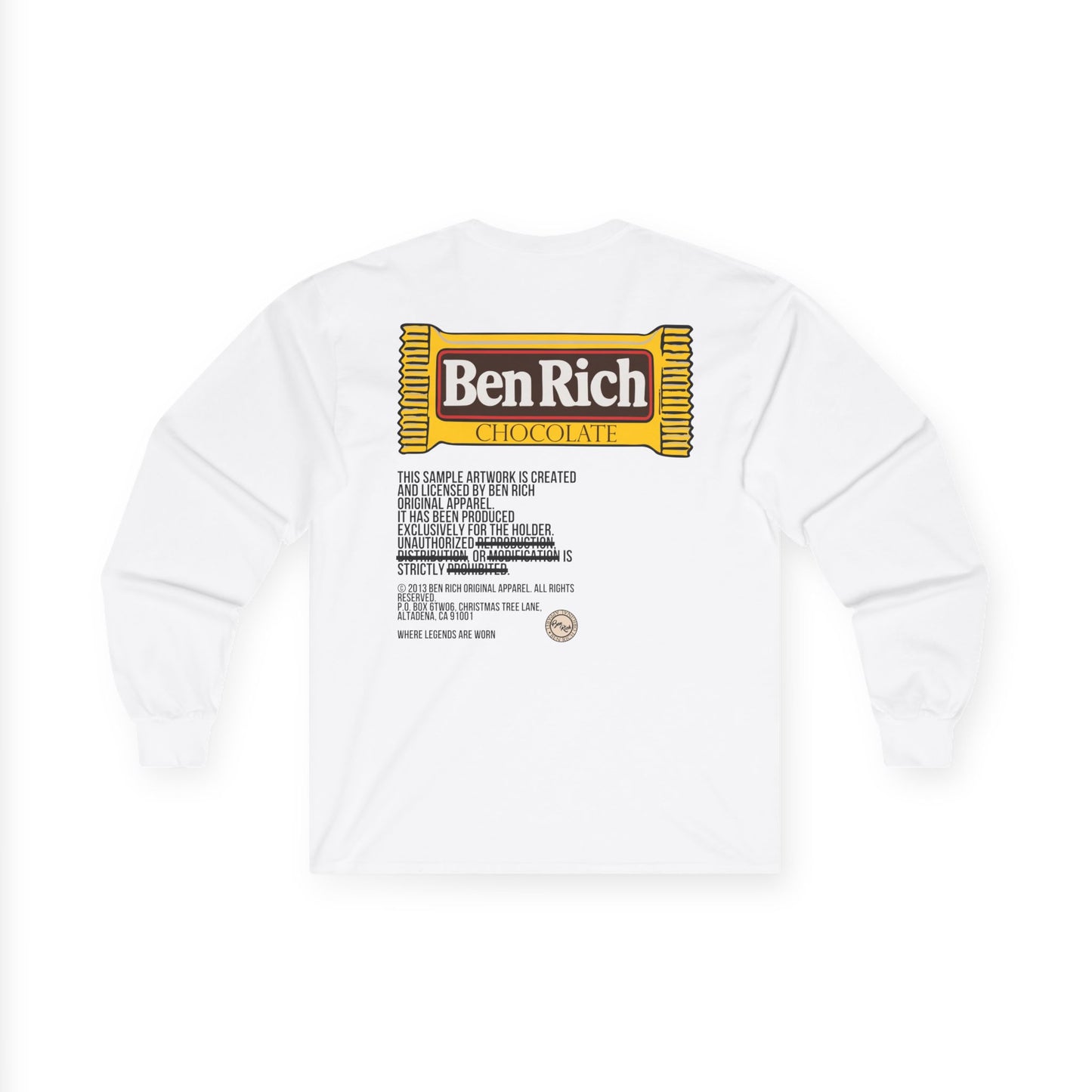 Ben Rich Chocolate L/S TEE [Winter Sample 626-013
