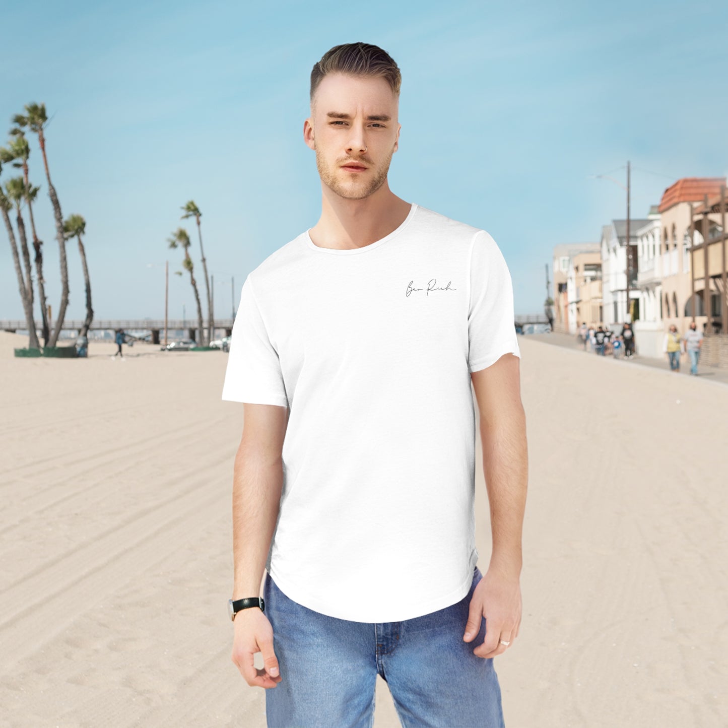 Sandstone Luxe Flow Tee