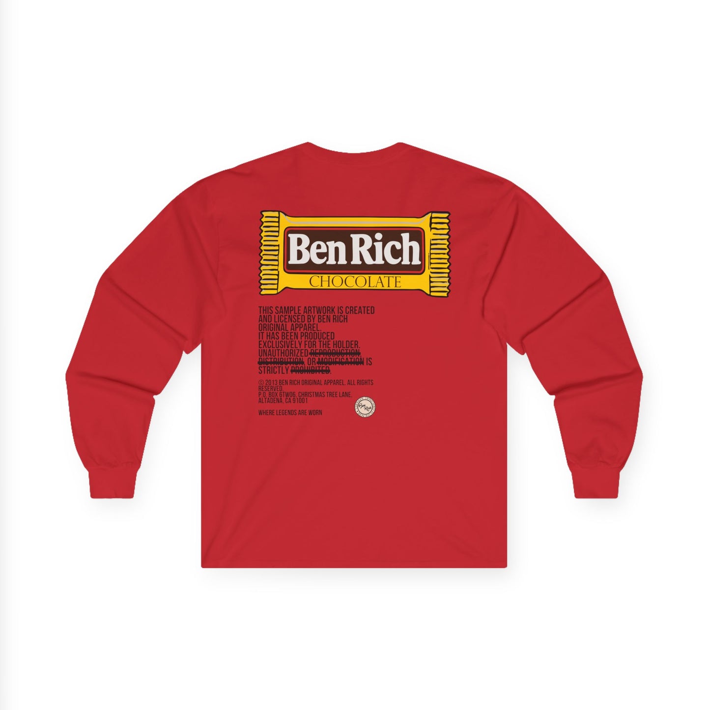 Ben Rich Chocolate L/S TEE [Winter Sample 626-013