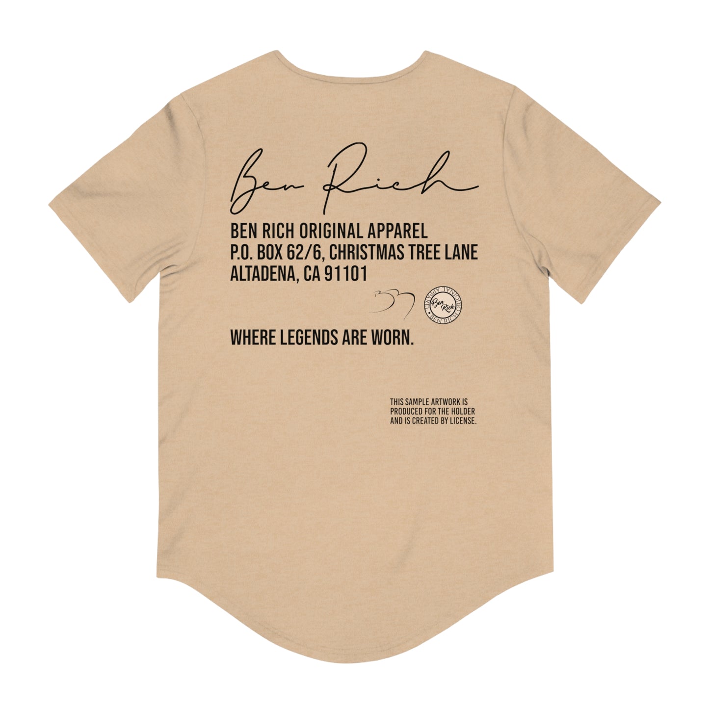Sandstone Luxe Flow Tee
