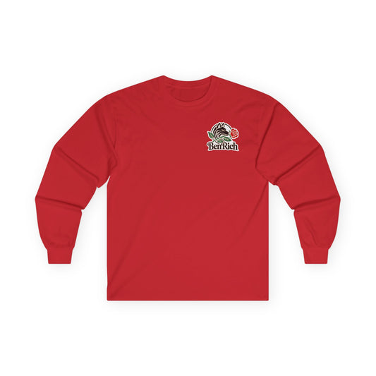 Scarlet Wolf Long Sleeve Tee (Red)