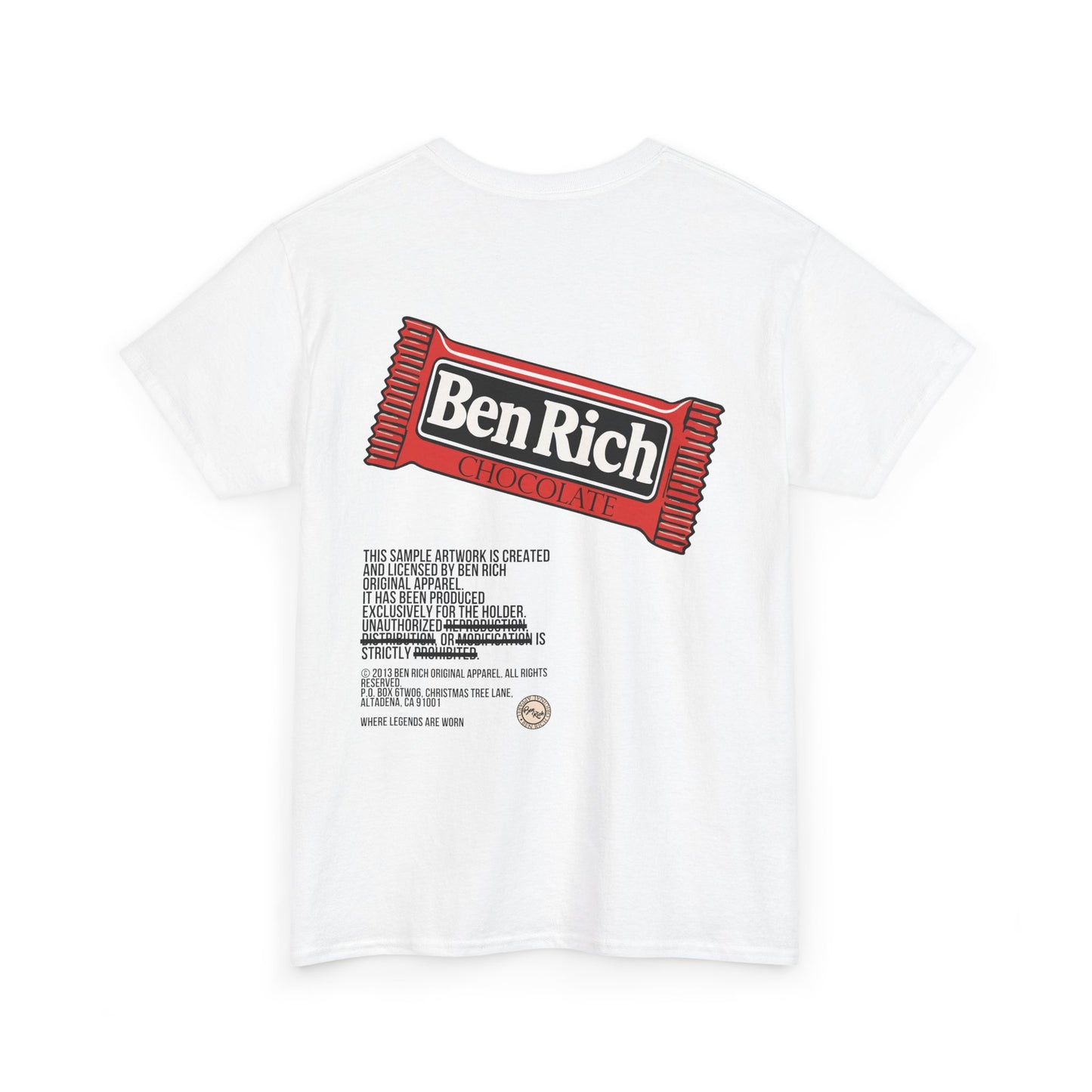 Ben Rich Chocolate Tee [Sample Summer 626-015]