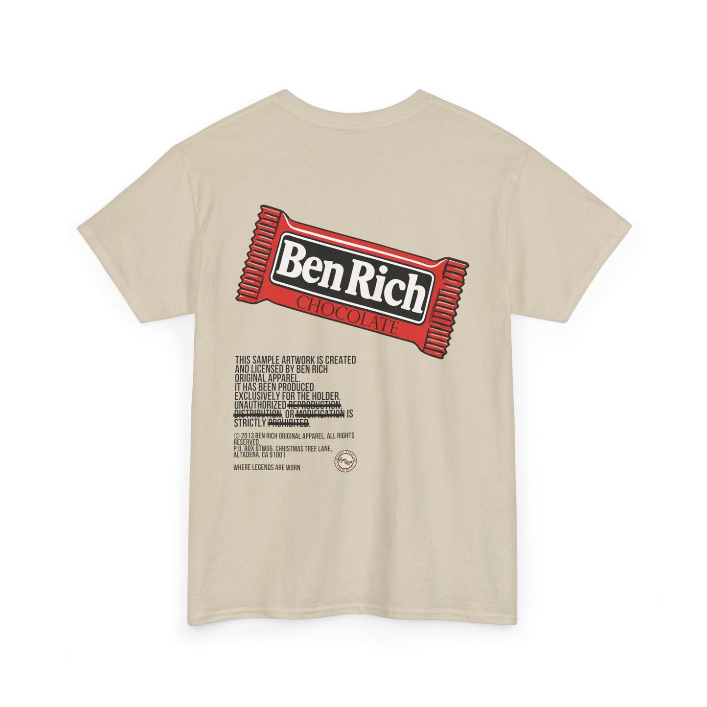 Ben Rich Chocolate Tee [Sample Summer 626-015]