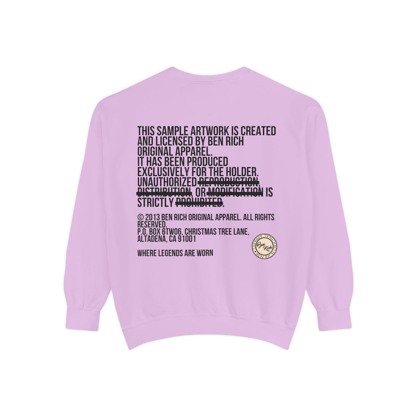 Rough House Sweatshirt [Sample Winter/Spring 626-059]
