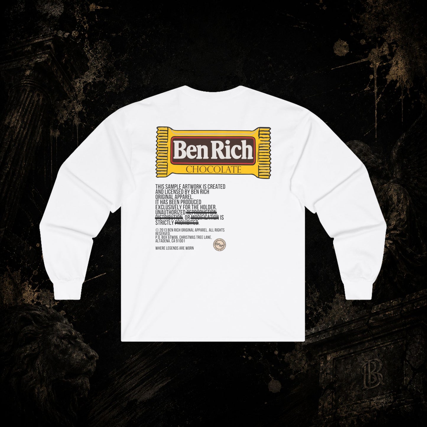 BEN RICH CHOCOLATE L/S TEE