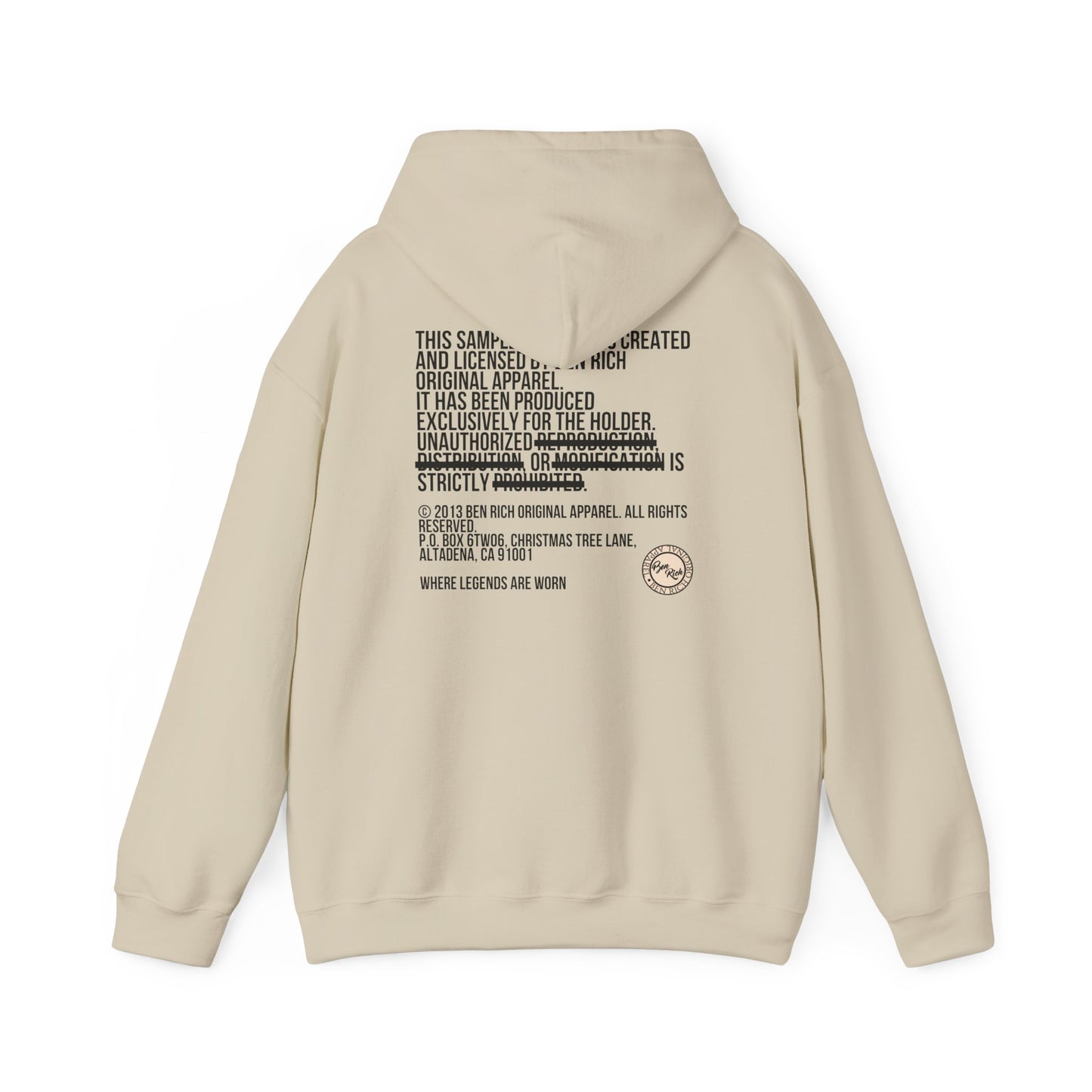 Plain Jane Hoodie [Sample Winter 626-049]