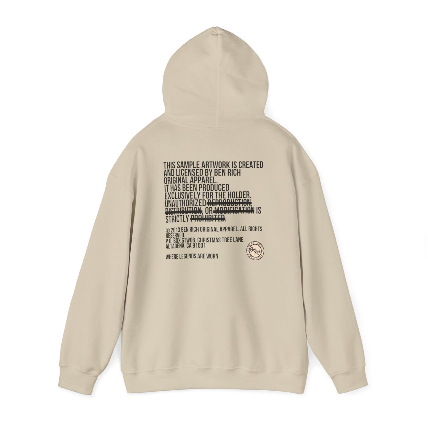 Plain Jane Hoodie [Sample Winter 626-049]