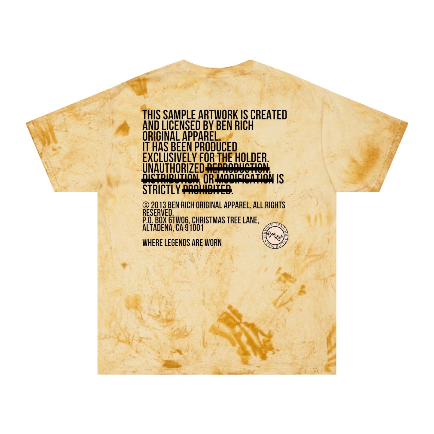 Never Faded Legacy Tee [Sample Summer/Fall 626-057]