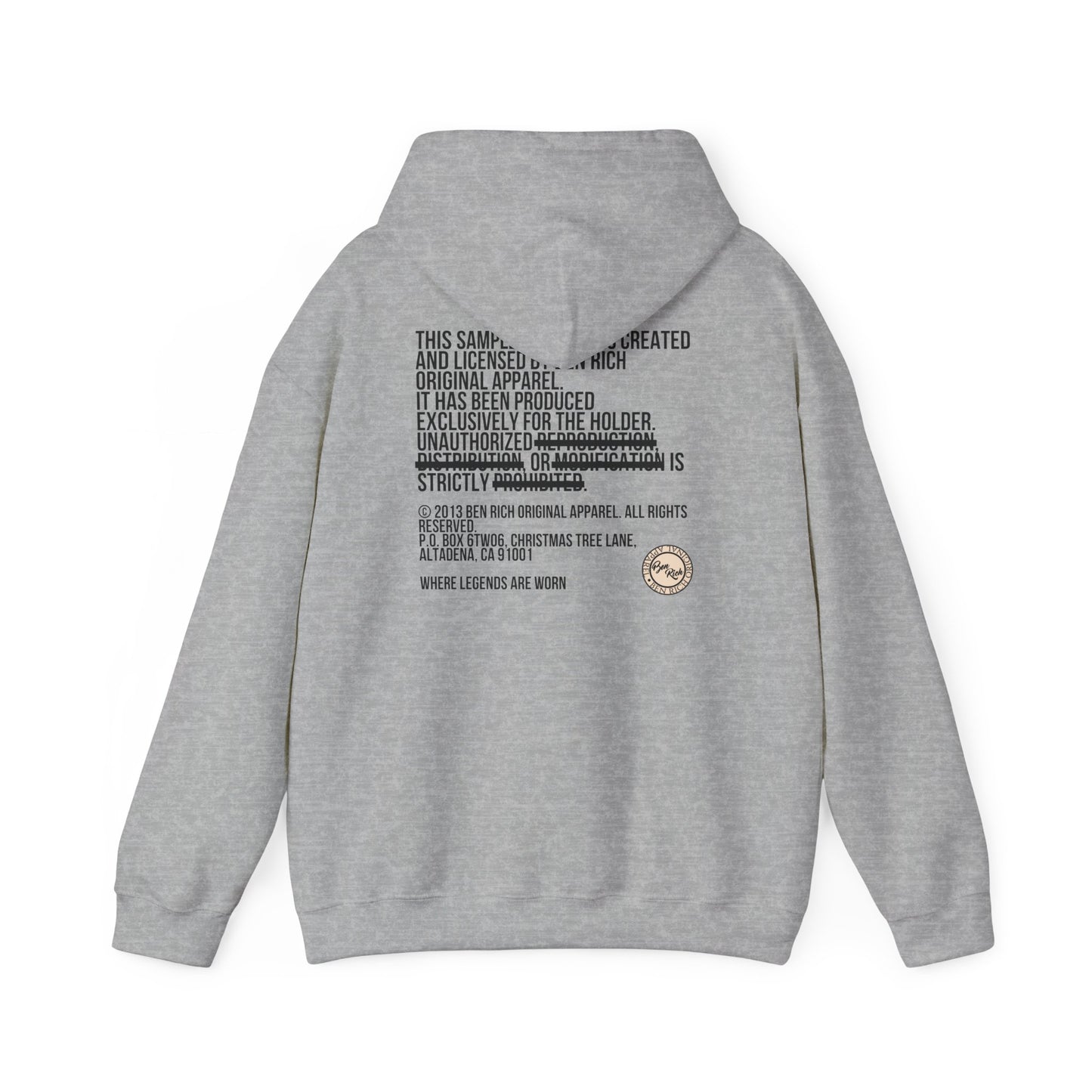 Plain Jane Hoodie [Sample Winter 626-049]