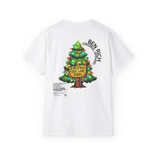 Christmas Tree Lane Tee - Summer/Fall [White Sample 626-009]