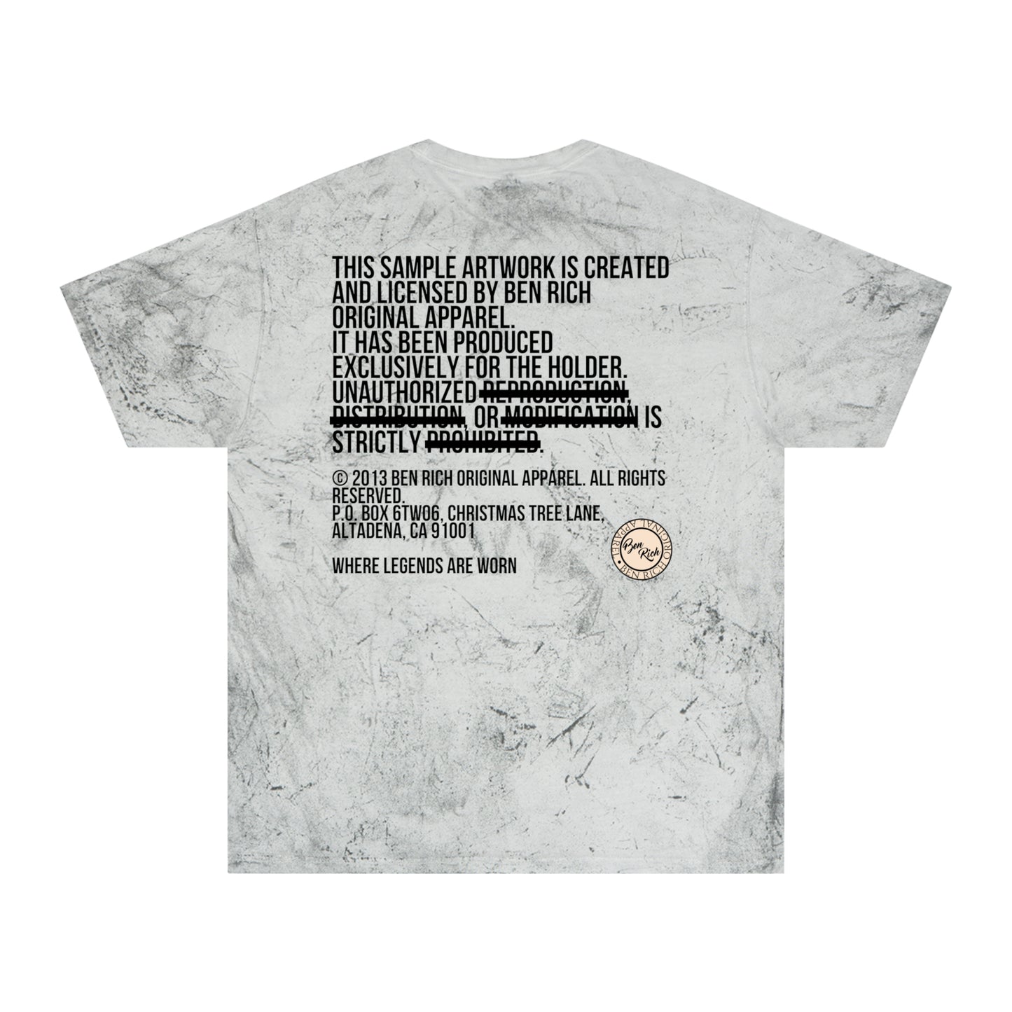 Never Faded Legacy Tee [Sample Summer/Fall 626-057]