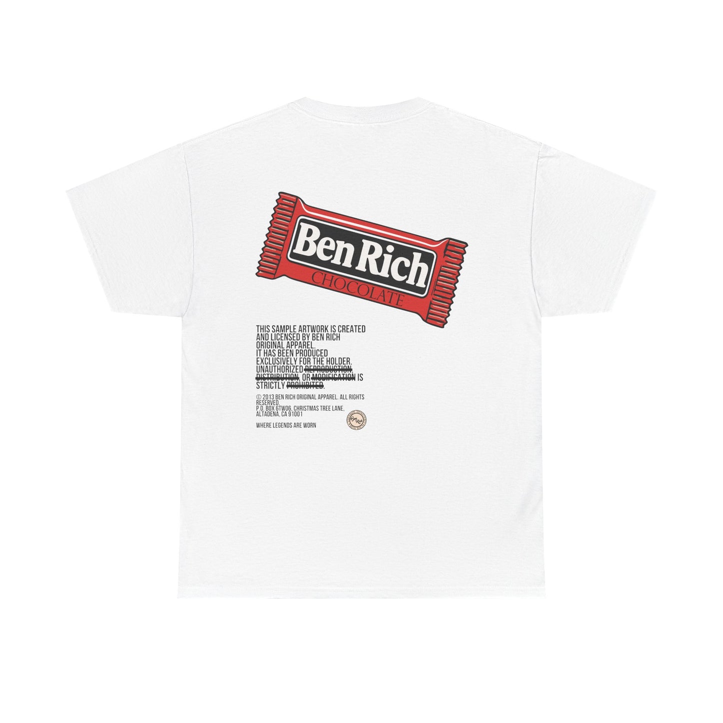 Ben Rich Chocolate Tee [Sample Summer 626-015]