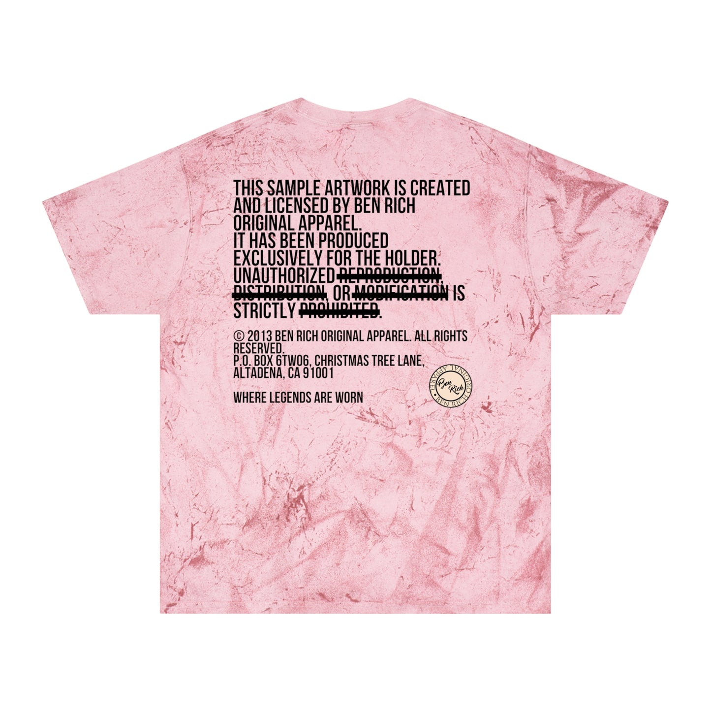 Never Faded Legacy Tee [Sample Summer/Fall 626-057]