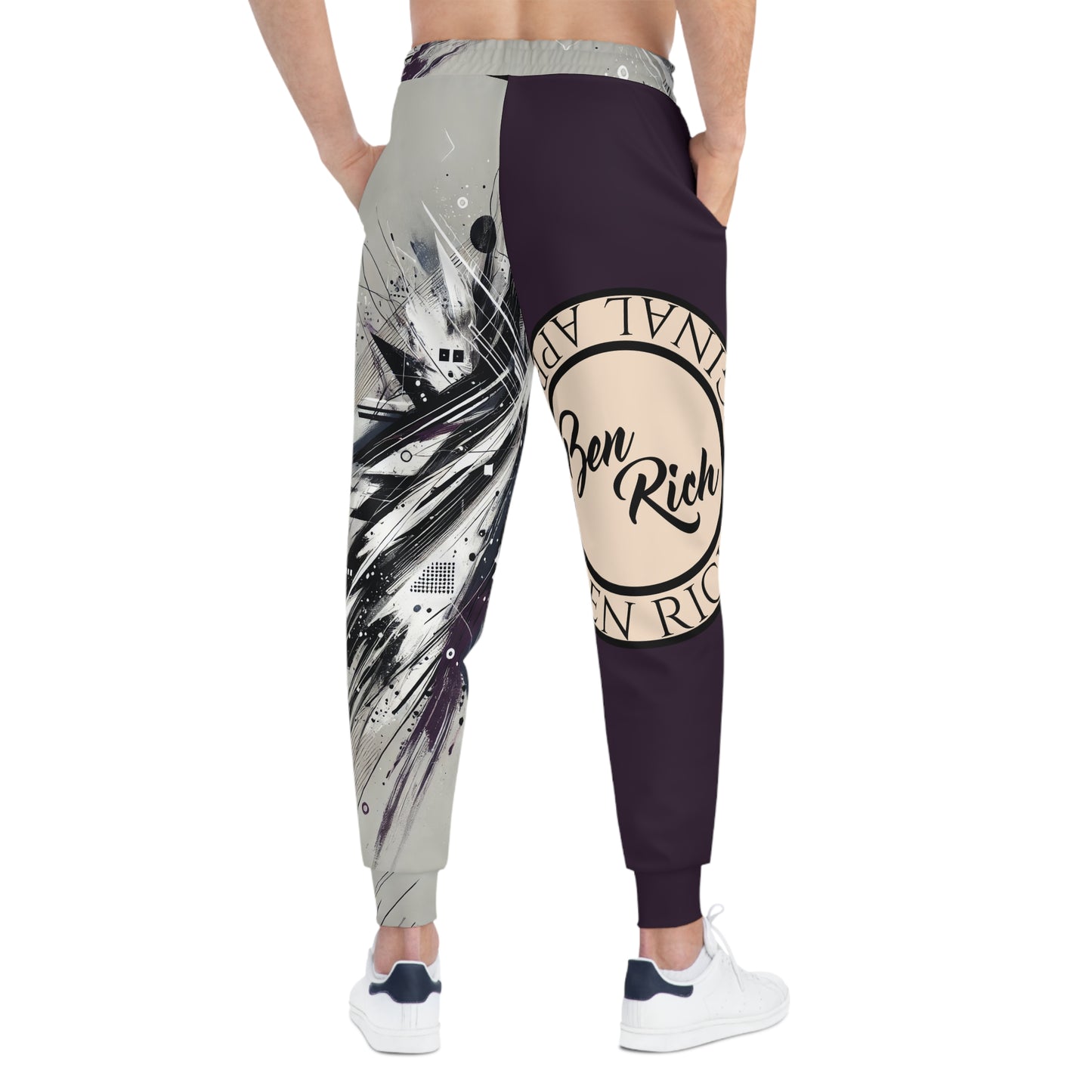 Purple Shatter Joggers [Sample Winter 626-060]