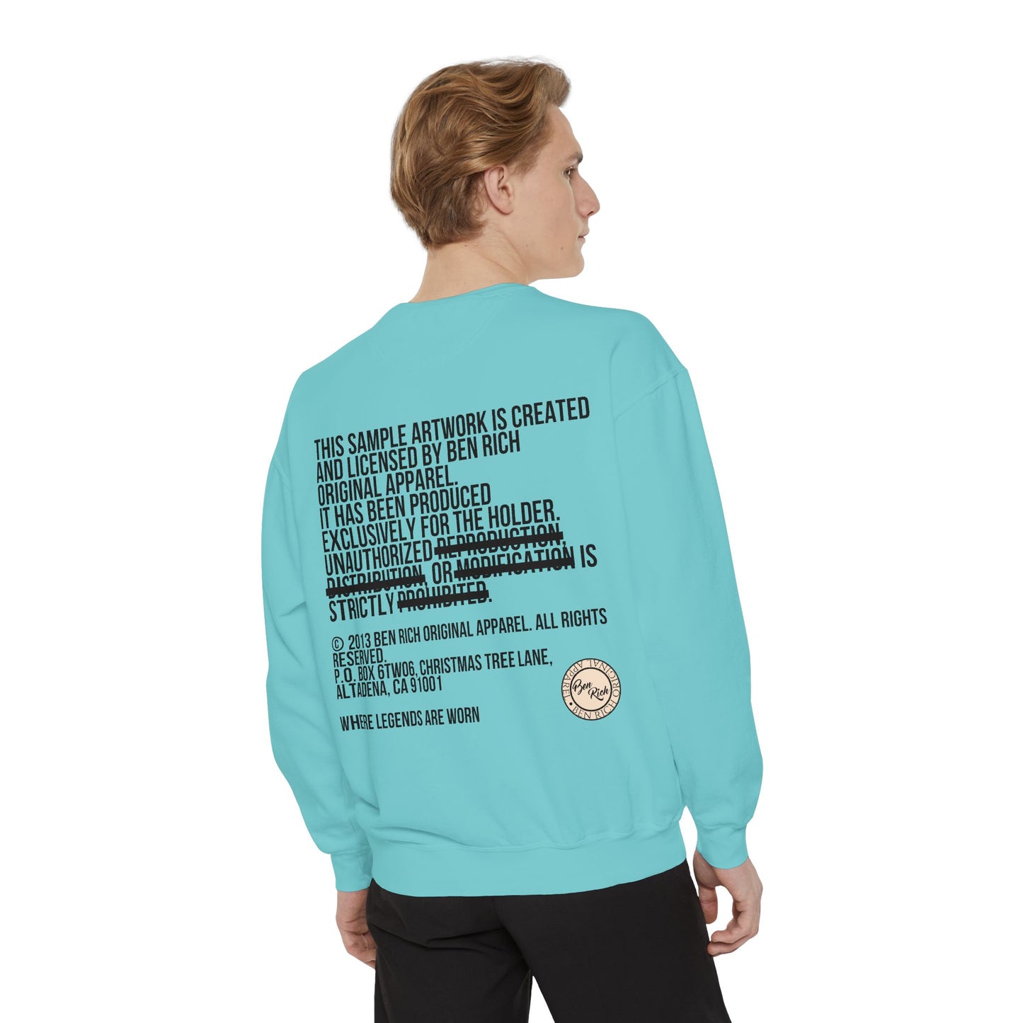 Rough House Sweatshirt [Sample Winter/Spring 626-059]