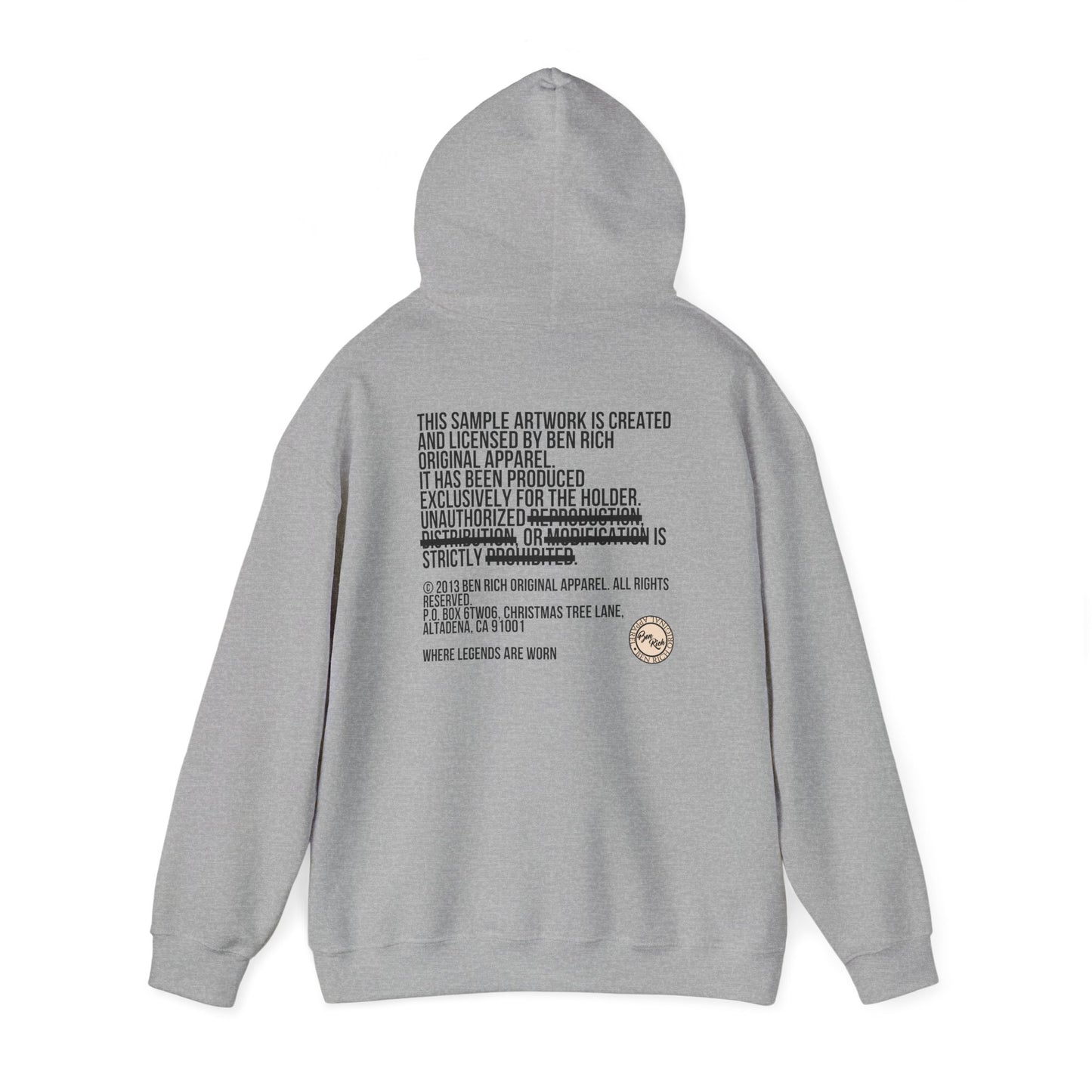 Plain Jane Hoodie [Sample Winter 626-049]
