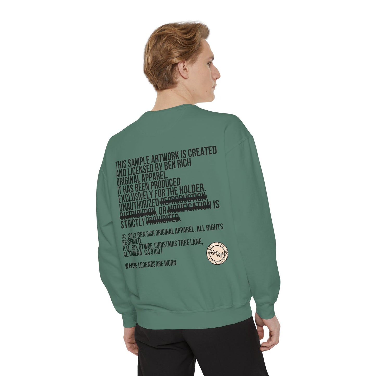 Rough House Sweatshirt [Sample Winter/Spring 626-059]