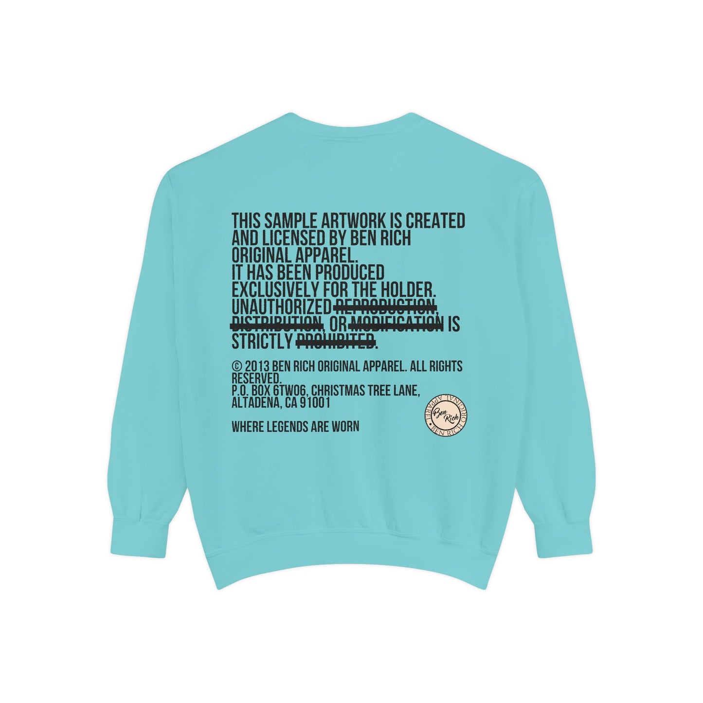 Rough House Sweatshirt [Sample Winter/Spring 626-059]