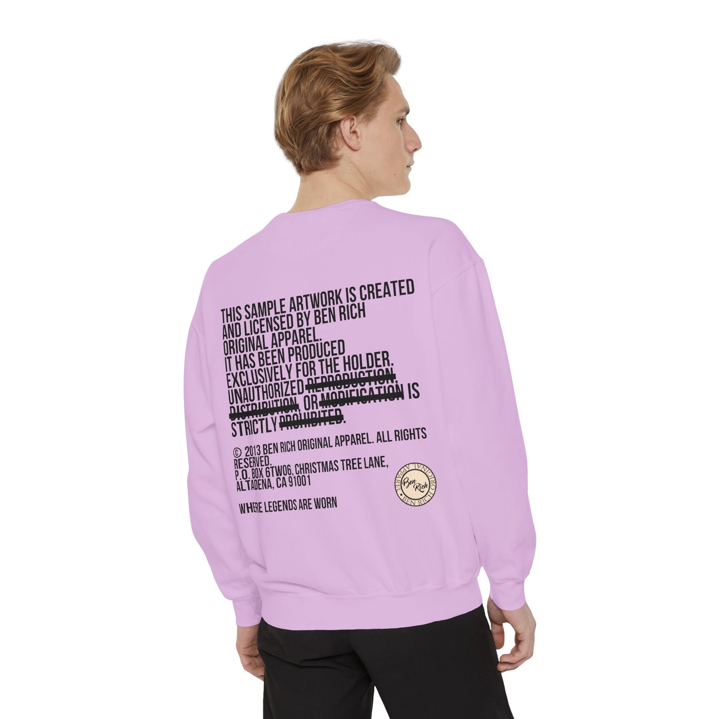 Rough House Sweatshirt [Sample Winter/Spring 626-059]