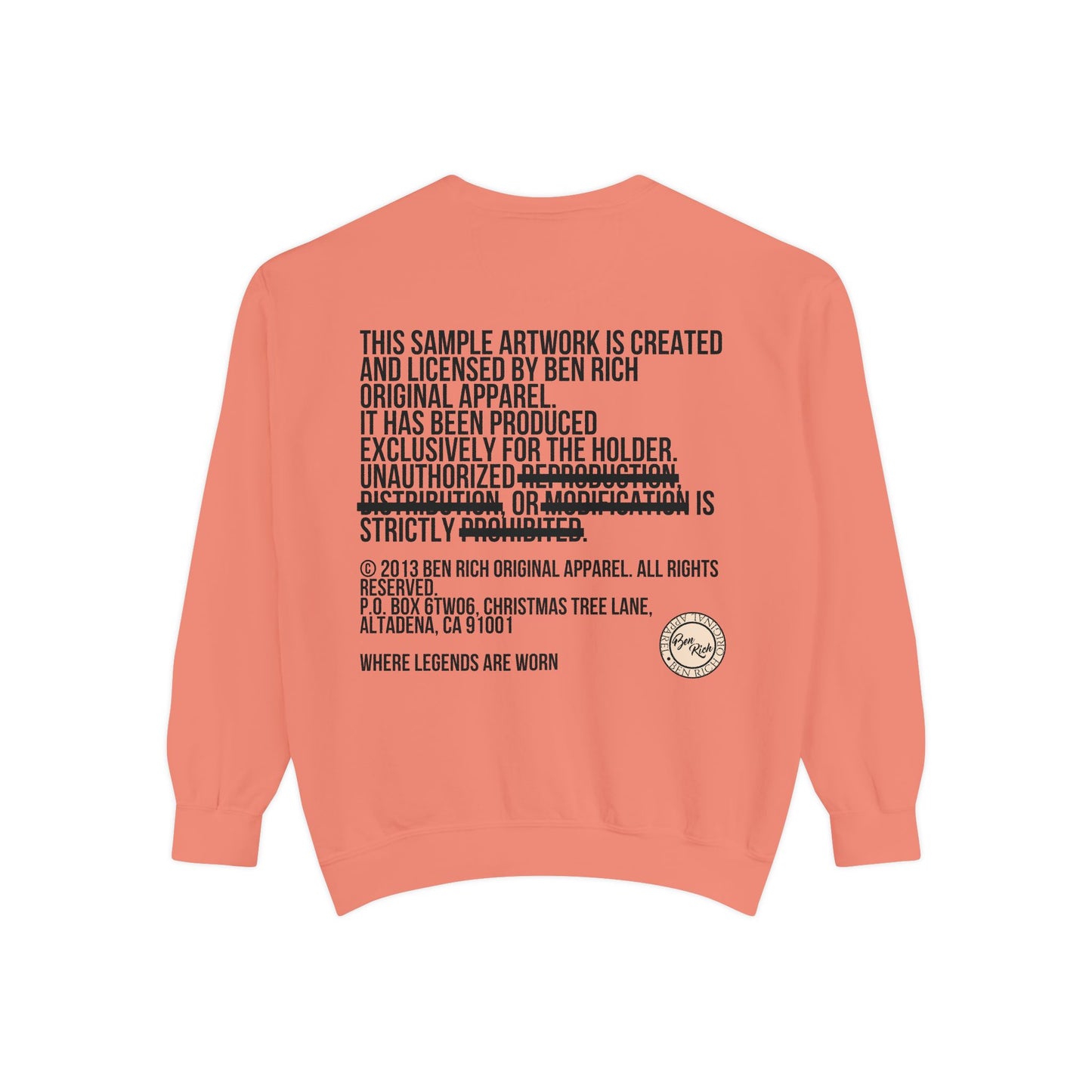Rough House Sweatshirt [Sample Winter/Spring 626-059]