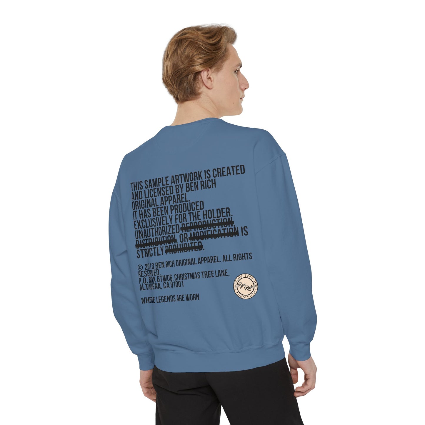 Rough House Sweatshirt [Sample Winter/Spring 626-059]