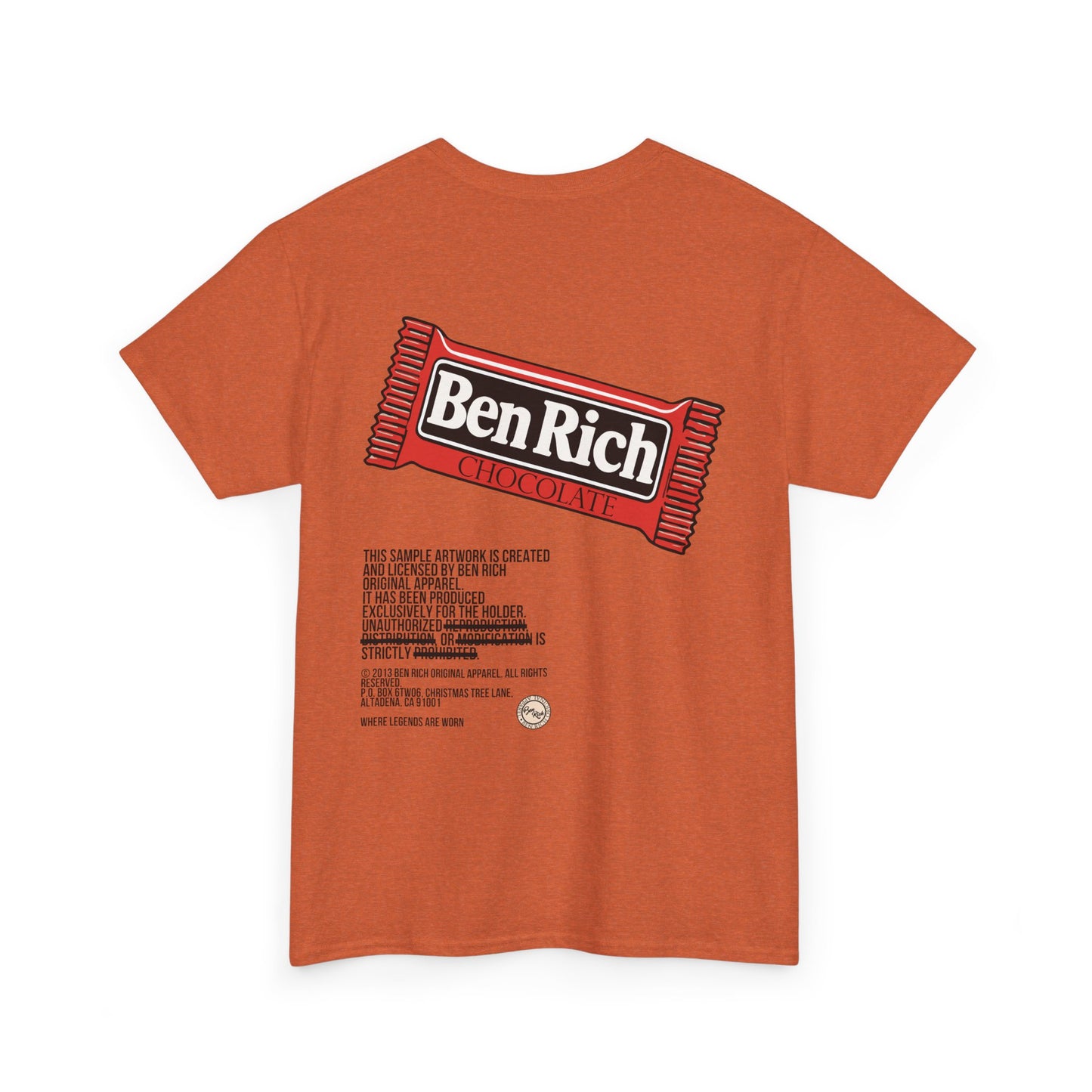 Ben Rich Chocolate Tee [Sample Summer 626-015]