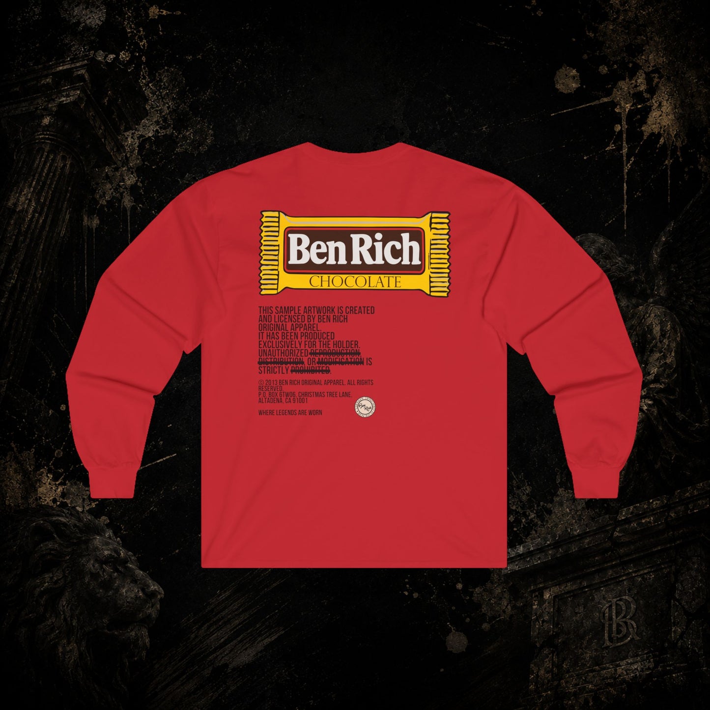 BEN RICH CHOCOLATE L/S TEE