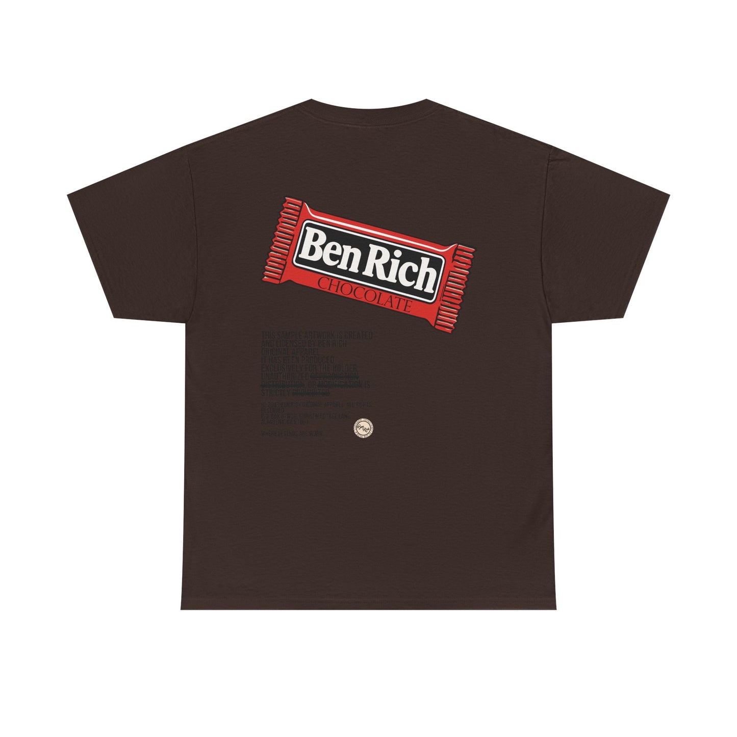Ben Rich Chocolate Tee [Sample Summer 626-015]
