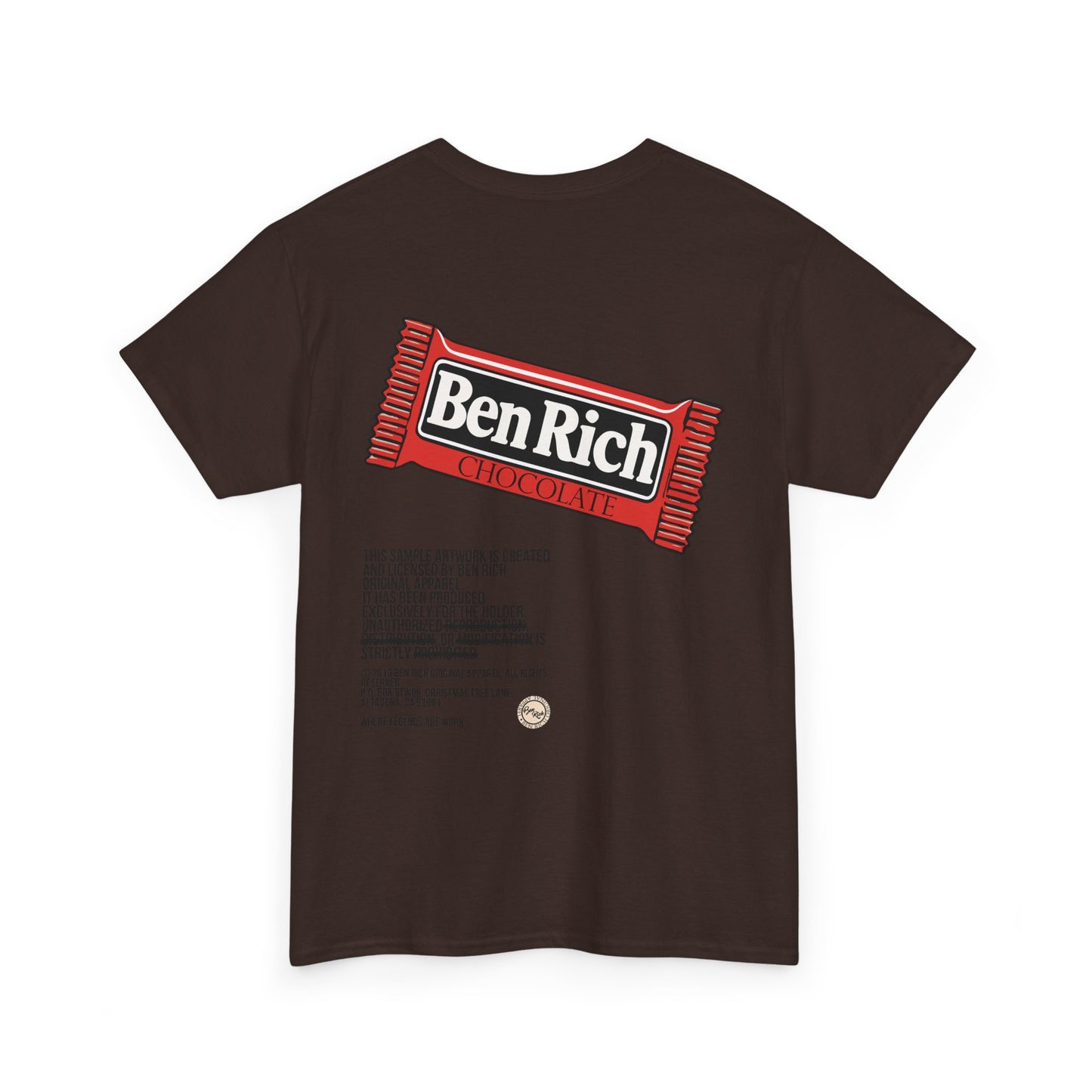 Ben Rich Chocolate Tee [Sample Summer 626-015]