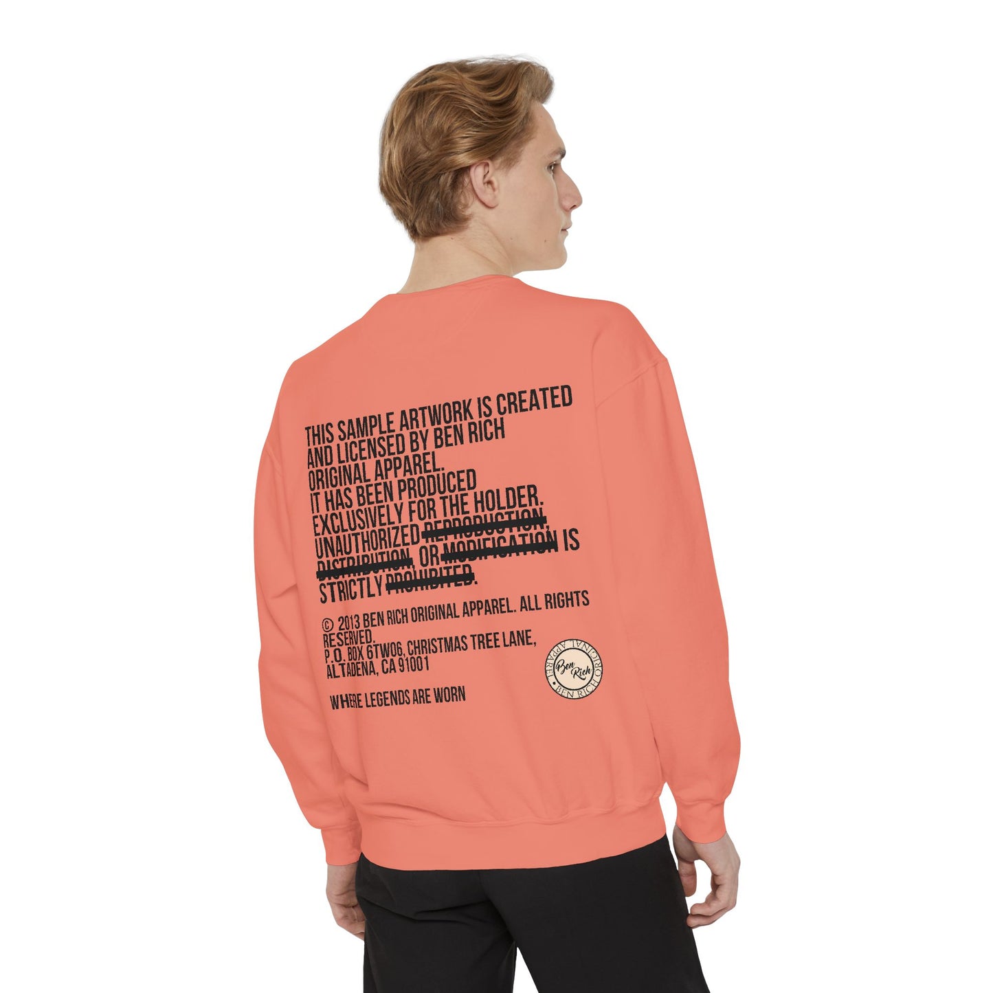 Rough House Sweatshirt [Sample Winter/Spring 626-059]