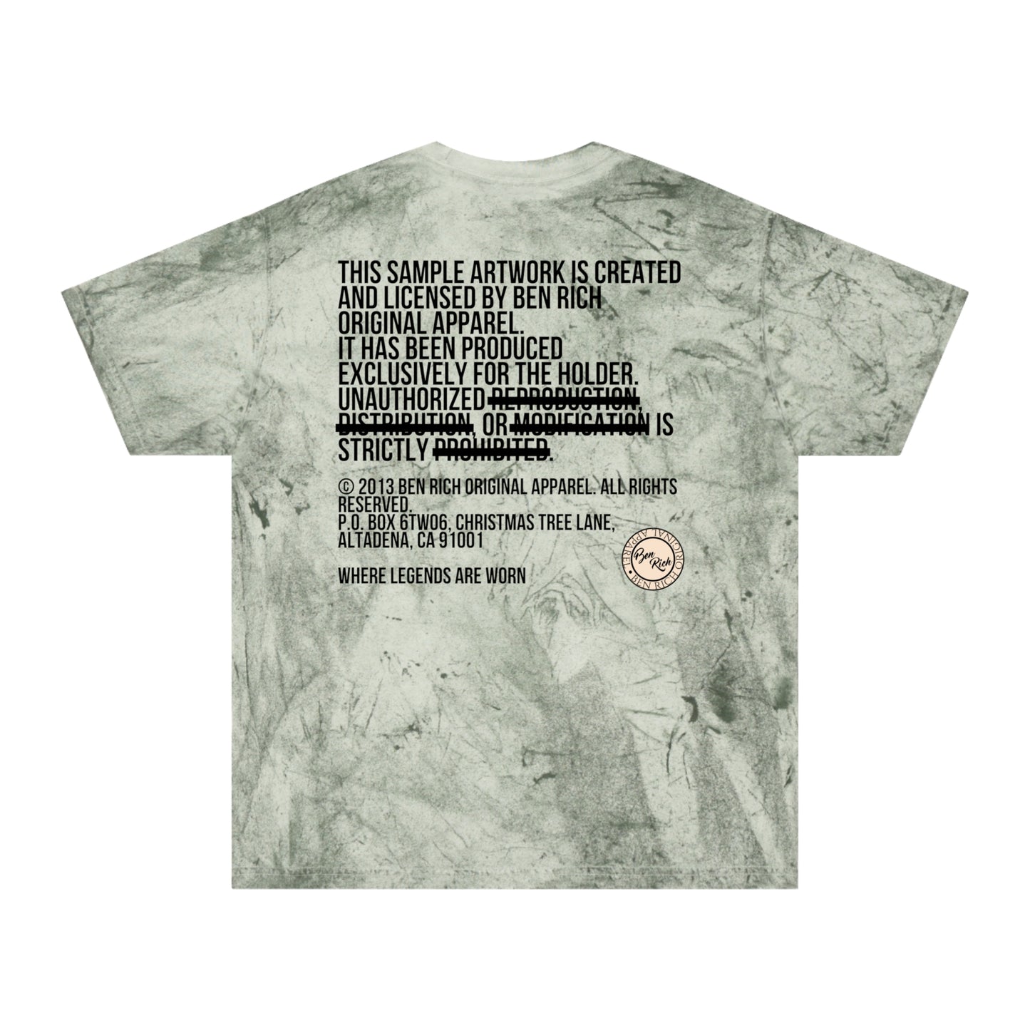 Never Faded Legacy Tee [Sample Summer/Fall 626-057]