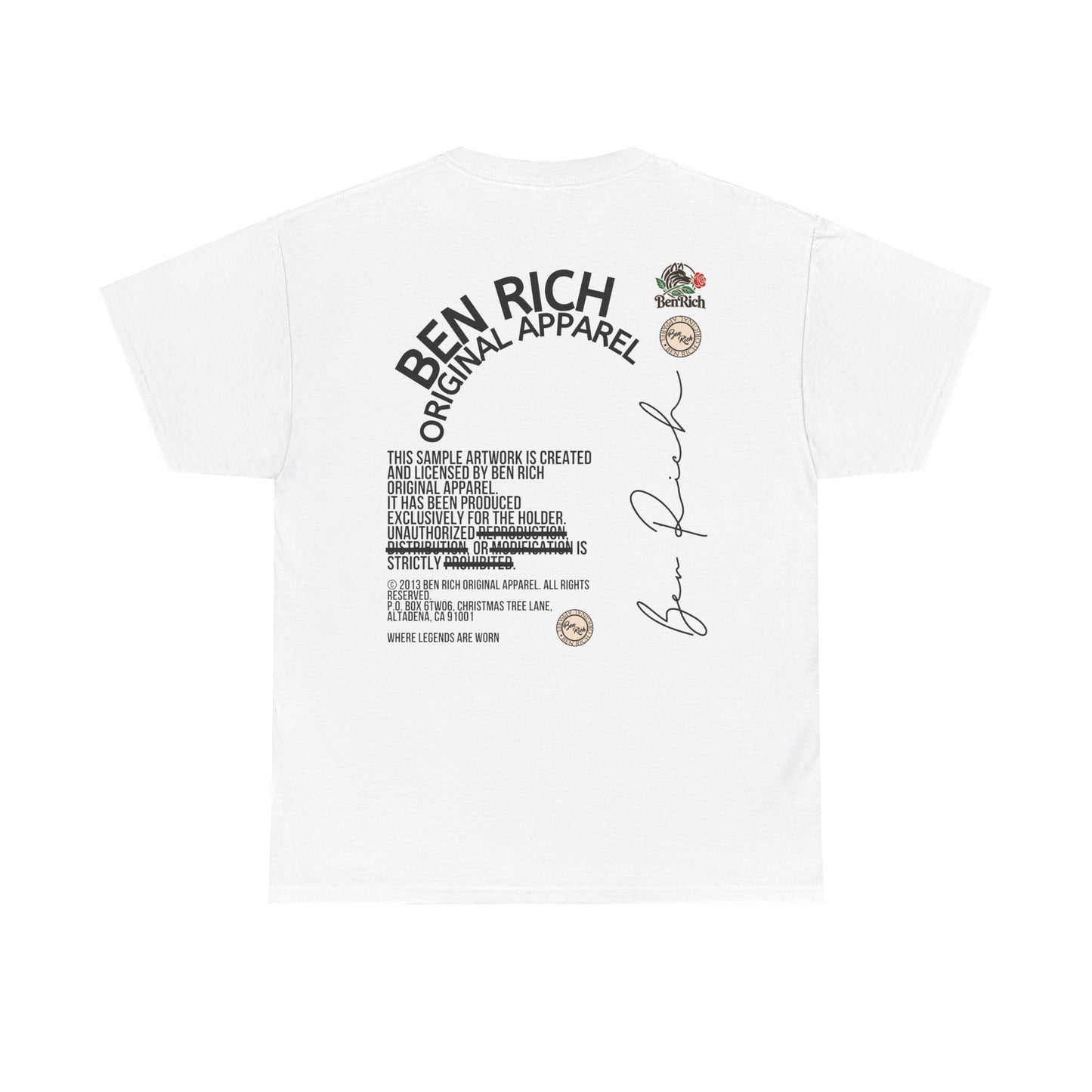 Scarlet Wolf Tee [Sample Summer 626-055]
