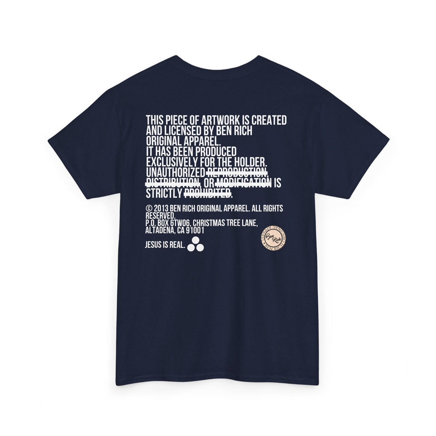 SIGNATURE TEE [NAVY]