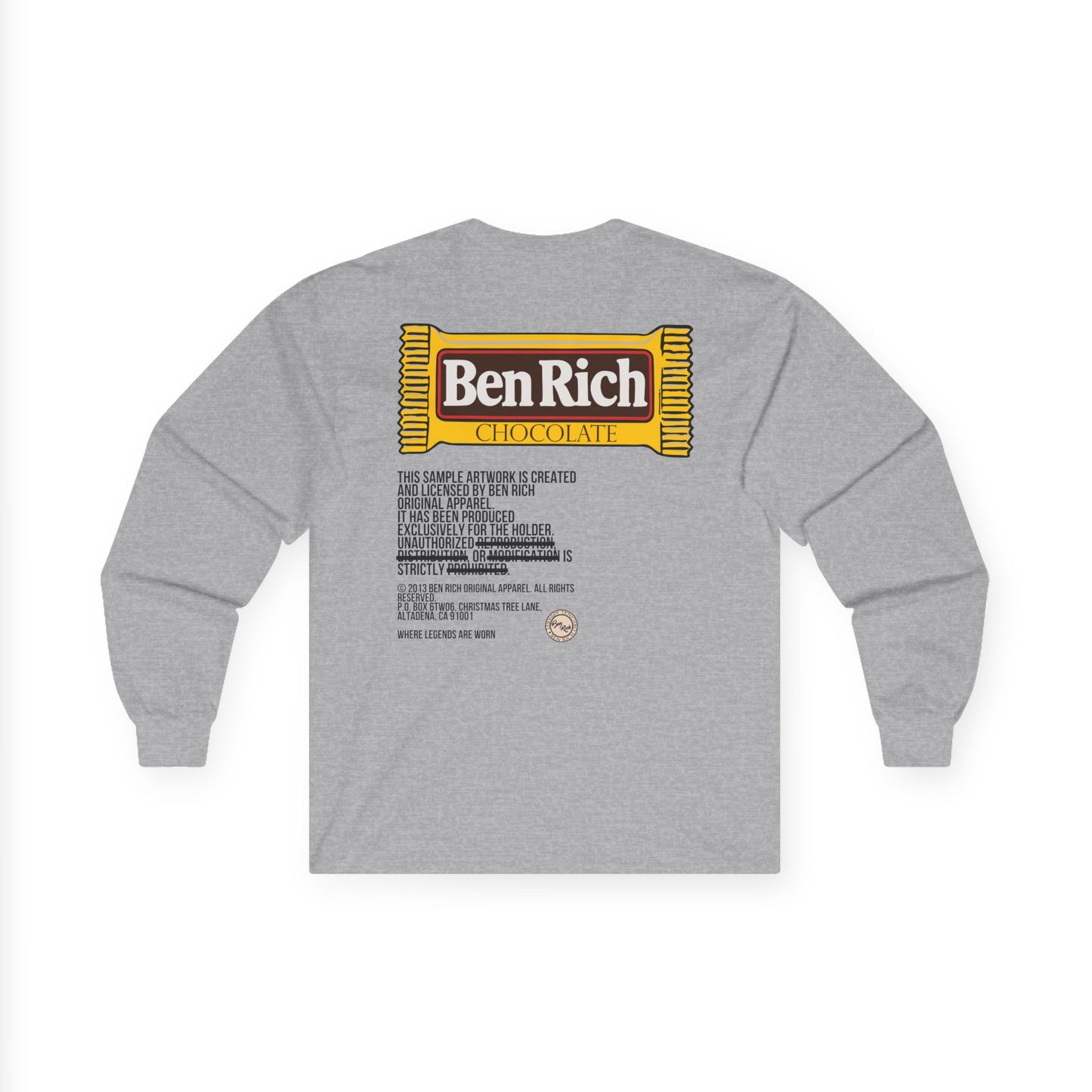 Ben Rich Chocolate L/S TEE [Winter Sample 626-013