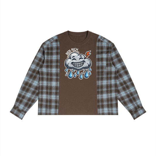 Rain Joy Double Stitch Sweater