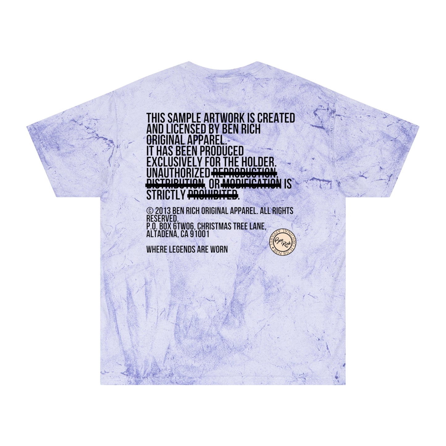 Never Faded Legacy Tee [Sample Summer/Fall 626-057]