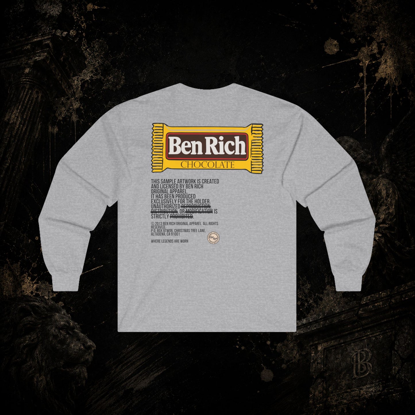 BEN RICH CHOCOLATE L/S TEE